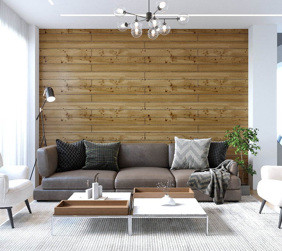 Revêtement mural miel  paquet de 10.6 pi2. - www.Shopthatapp.com