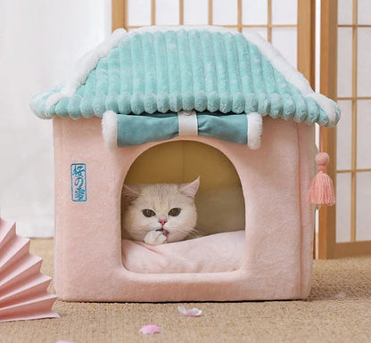 Washable Cat Nest - Warm Cat House - www.Shopthatapp.com
