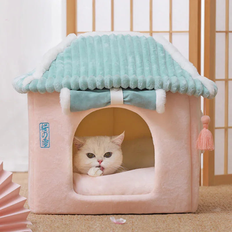 Washable Cat Nest - Warm Cat House - www.Shopthatapp.com