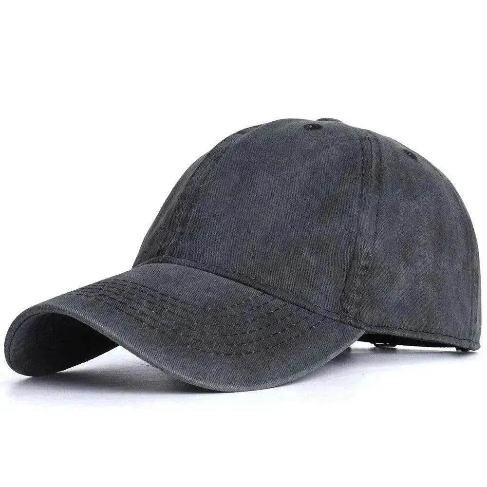 Washed Baseball Caps For Men And Women Outdoor Distressed Sun Hats Simple Caps - www.Shopthatapp.com #