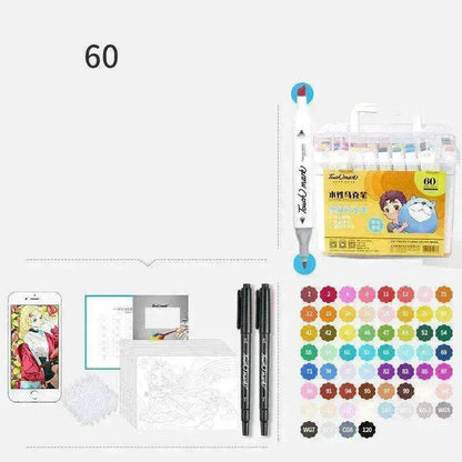 Watercolor Pen Children Elementary School Kindergarten Set - www.Shopthatapp.com