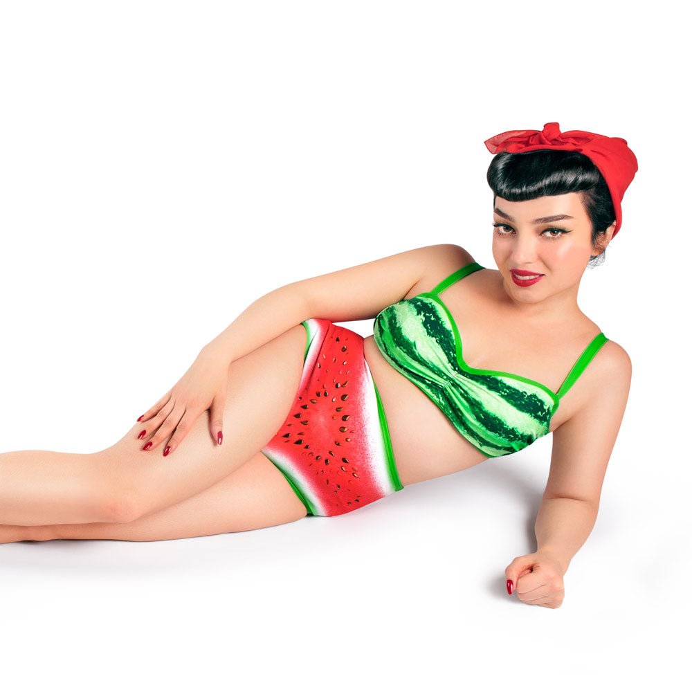 Hot Chocolate Design - Watermelon 50s Bikini BOTTOM ONLY - www.Shopthatapp.com
