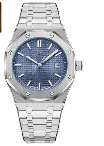 Waterproof Fashion Business Trend Luminous Calendar Watch - www.Shopthatapp.com