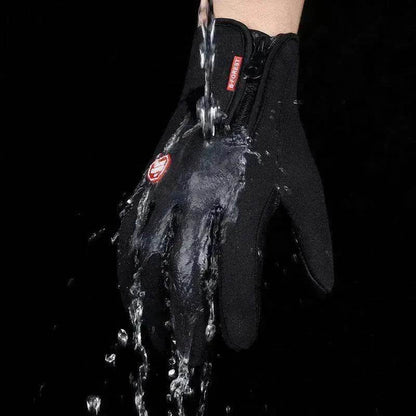 Waterproof Touch Screen Polar Fleece Motorcycle Riding Gloves - www.Shopthatapp.com