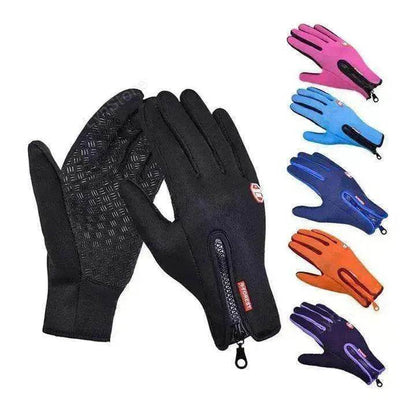 Waterproof Touch Screen Polar Fleece Motorcycle Riding Gloves - www.Shopthatapp.com