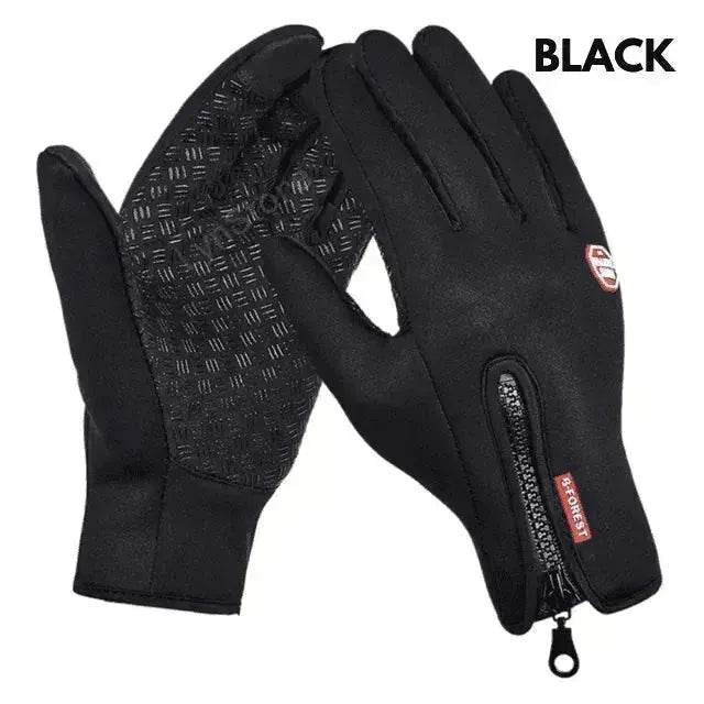 Waterproof Touch Screen Polar Fleece Motorcycle Riding Gloves - www.Shopthatapp.com