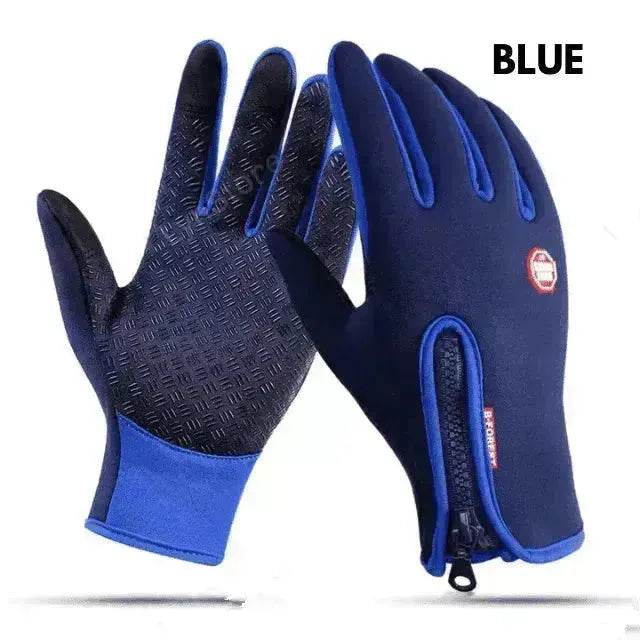 Waterproof Touch Screen Polar Fleece Motorcycle Riding Gloves - www.Shopthatapp.com