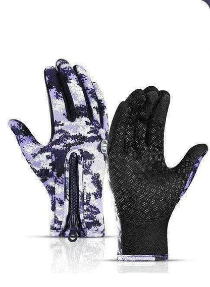 Waterproof Touch Screen Polar Fleece Motorcycle Riding Gloves - www.Shopthatapp.com