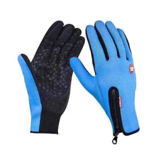Waterproof Touch Screen Polar Fleece Motorcycle Riding Gloves - www.Shopthatapp.com