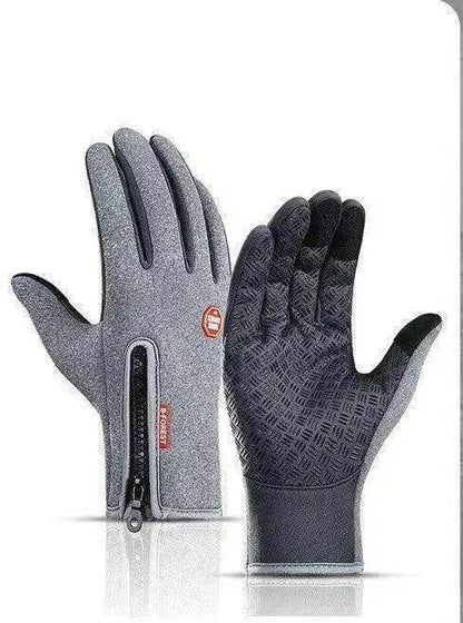 Waterproof Touch Screen Polar Fleece Motorcycle Riding Gloves - www.Shopthatapp.com