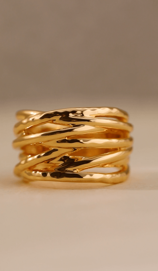Gewellter Crossover-Ring