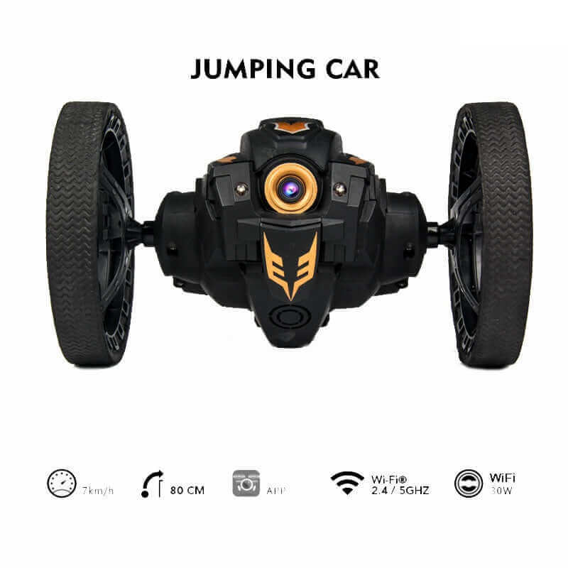 WiFi RC Bounce Car with HD Camera - 2.4GHz Jumping Sumo | KidsToyLover - www.Shopthatapp.com #