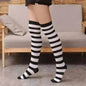 Wild striped long tube bottoming socks - www.Shopthatapp.com