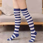 Wild striped long tube bottoming socks - www.Shopthatapp.com