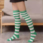 Wild striped long tube bottoming socks - www.Shopthatapp.com
