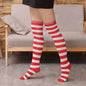 Wild striped long tube bottoming socks - www.Shopthatapp.com