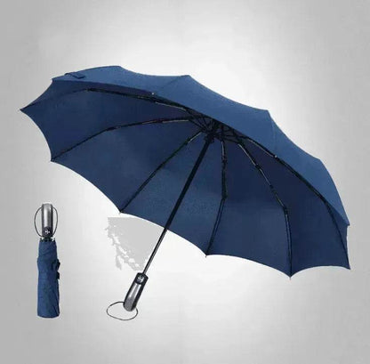 Windproof Auto Luxury Umbrella for Rain, Black Coating - www.Shopthatapp.com