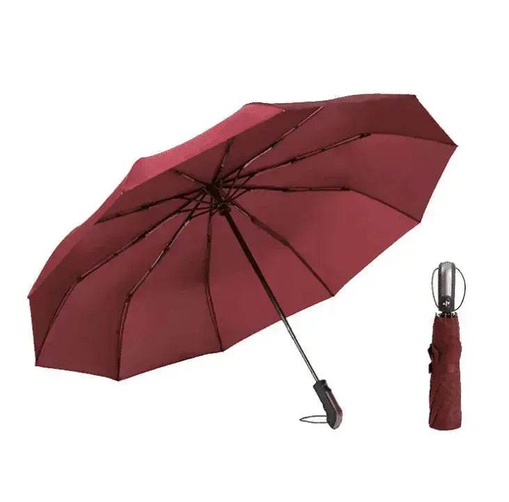 Windproof Auto Luxury Umbrella for Rain, Black Coating - www.Shopthatapp.com