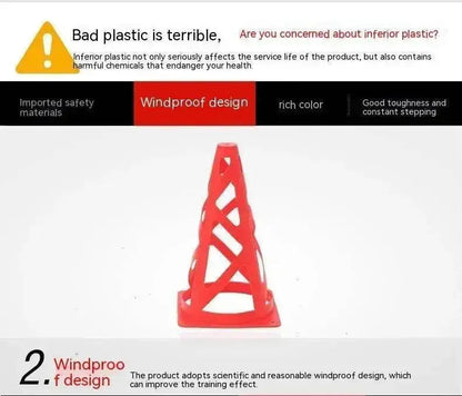 Windproof Hollow Football Training Barrel - www.Shopthatapp.com