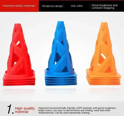 Windproof Hollow Football Training Barrel - www.Shopthatapp.com