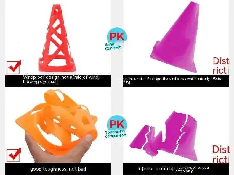 Windproof Hollow Football Training Barrel - www.Shopthatapp.com #