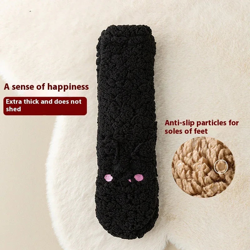 Velvet Socks – Soft Polyester Cotton Warm Women’s Cozy Socks - www.Shopthatapp.com