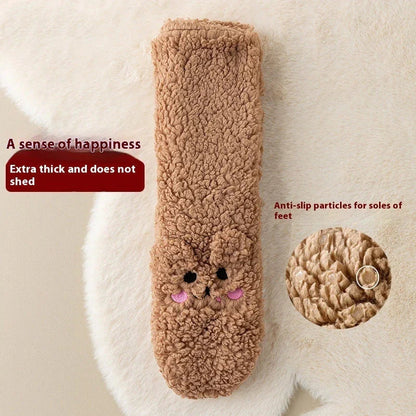 Velvet Socks – Soft Polyester Cotton Warm Women’s Cozy Socks - www.Shopthatapp.com