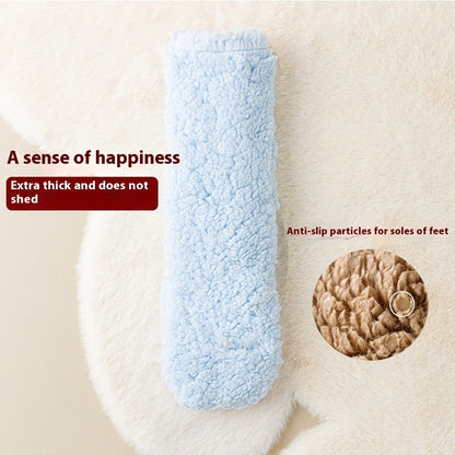 Winter Floor Socks Velvet Thicken Warm Coral Velvet Cute Socks Japanese-style Home Footwear Non-slip Socks New Year Gifts Winter Gadgets - www.Shopthatapp.com