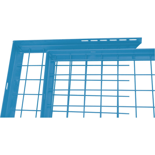 Wire Mesh Partition Components - Adjustable Filler Panels - www.Shopthatapp.com #