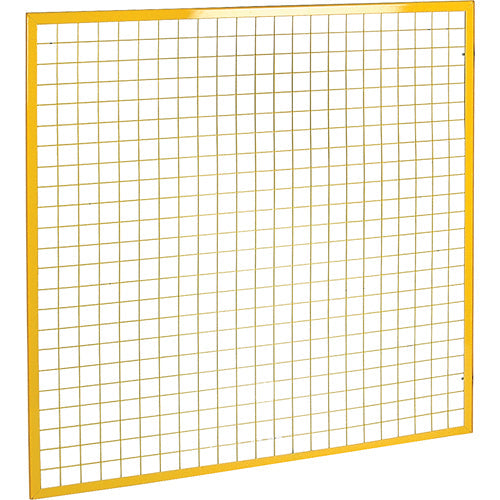 Wire Mesh Partition Components - Panels, 3' H x 8' W - www.Shopthatapp.com #