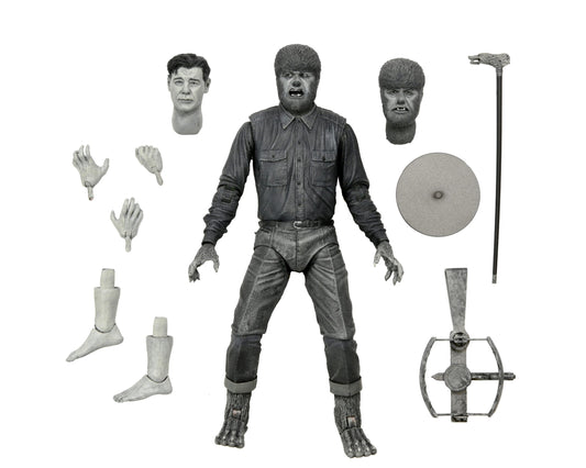 Universal Monsters - Ultimate Wolf Man - Black & White - www.Shopthatapp.com