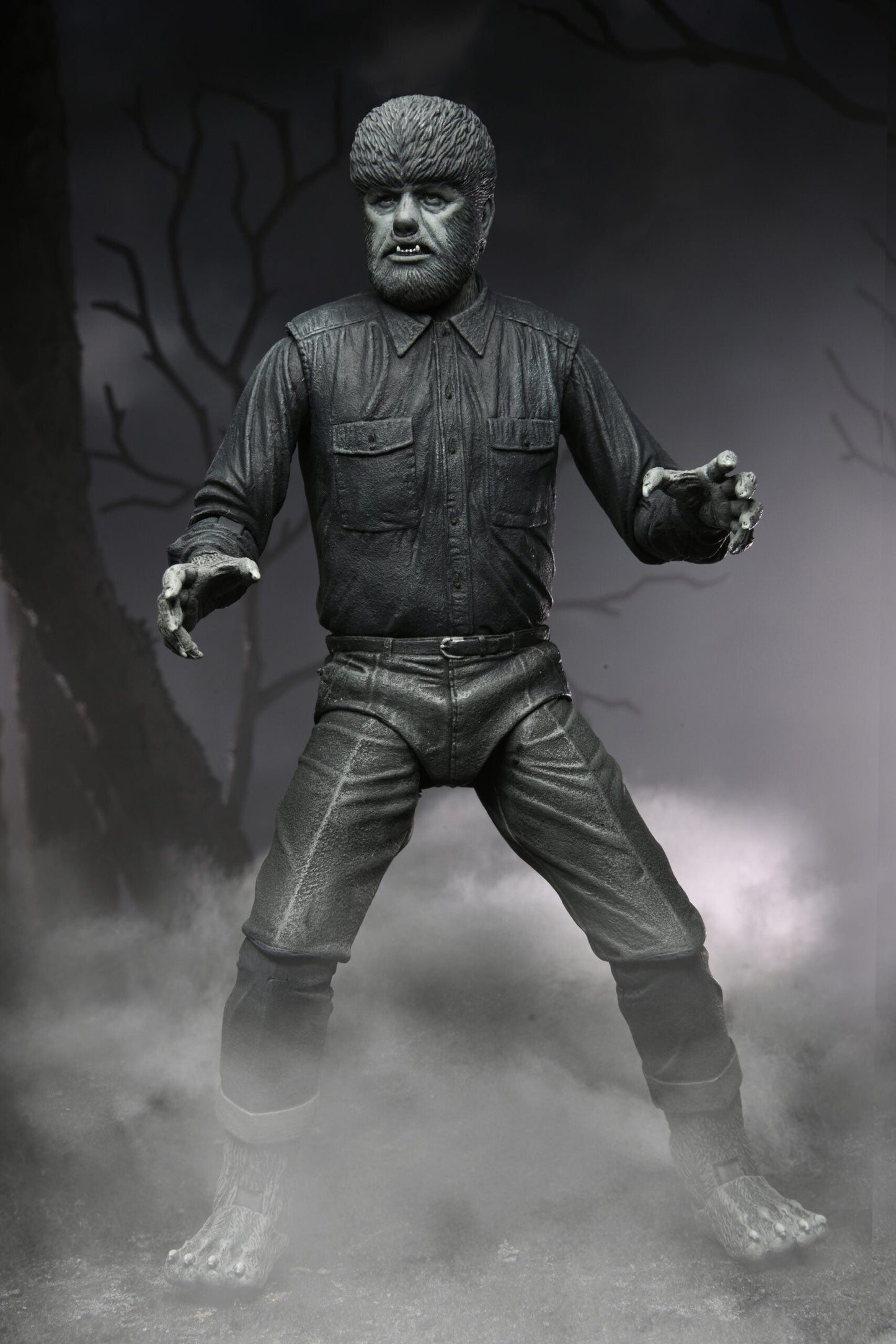 Universal Monsters - Ultimate Wolf Man - Black & White - www.Shopthatapp.com