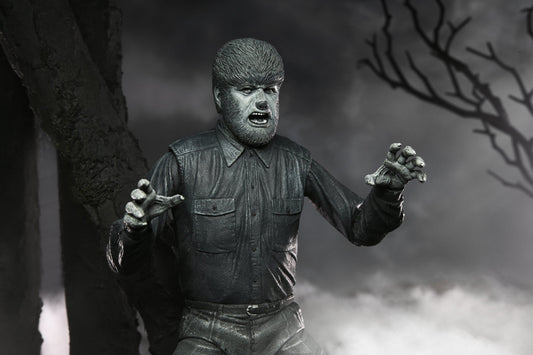 Universal Monsters - Ultimate Wolf Man - Black & White - www.Shopthatapp.com