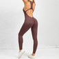 Woman's Zippered Sleeveless Stretch Shapewear Sports wear Jumpsuit - www.Shopthatapp.com
