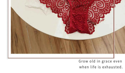 Women Sexy Underpants Lace Panties Low-waist Underwear Briefs Female Breathable Lingerie Temptation Hollow Out Intimates Panty - www.Shopthatapp.com #