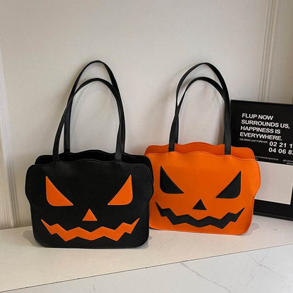 Women's Fashion Halloween Pumpkin Shoulder Messenger Bag - www.Shopthatapp.com #