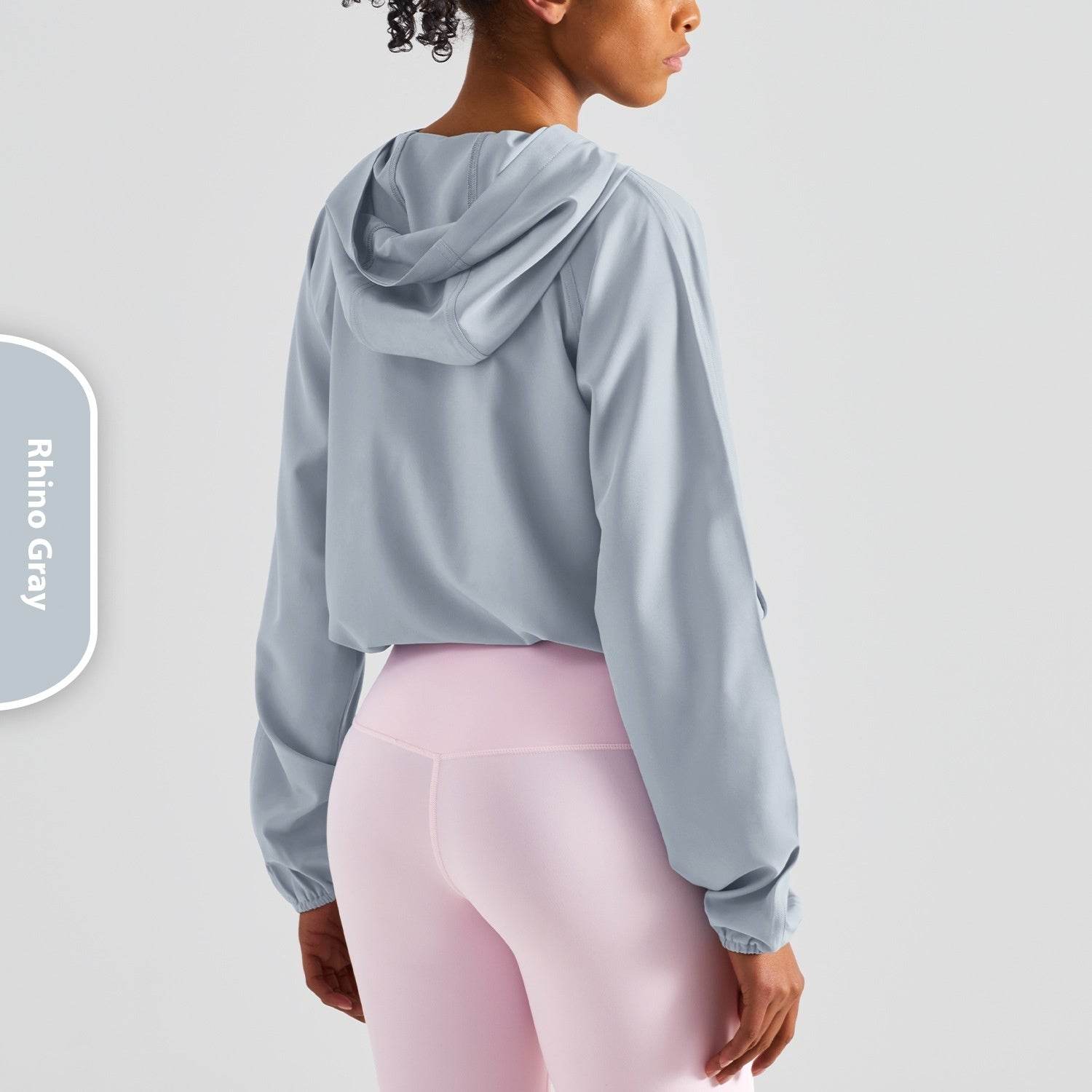 Women's Half Zipper Drawstring Workout Hoodie Athleisure Gym Hoodie - www.Shopthatapp.com #