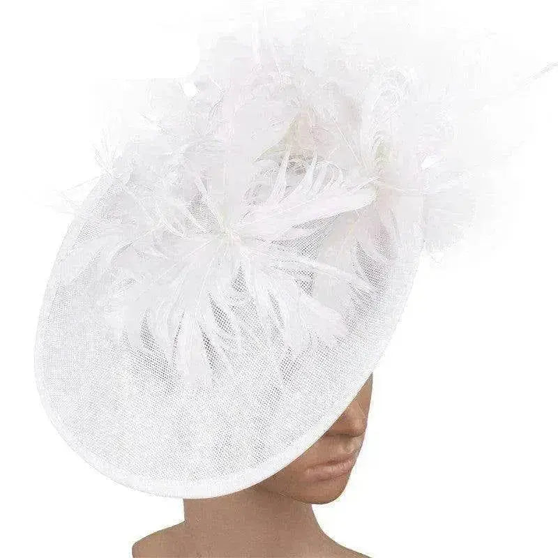 Women's Horse Racing Festival Fashion High End Top Aristocratic Hair Accessories - www.Shopthatapp.com #