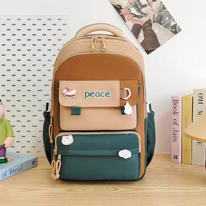 Women's Large Capacity Lightweight Simple Schoolbag - www.Shopthatapp.com #