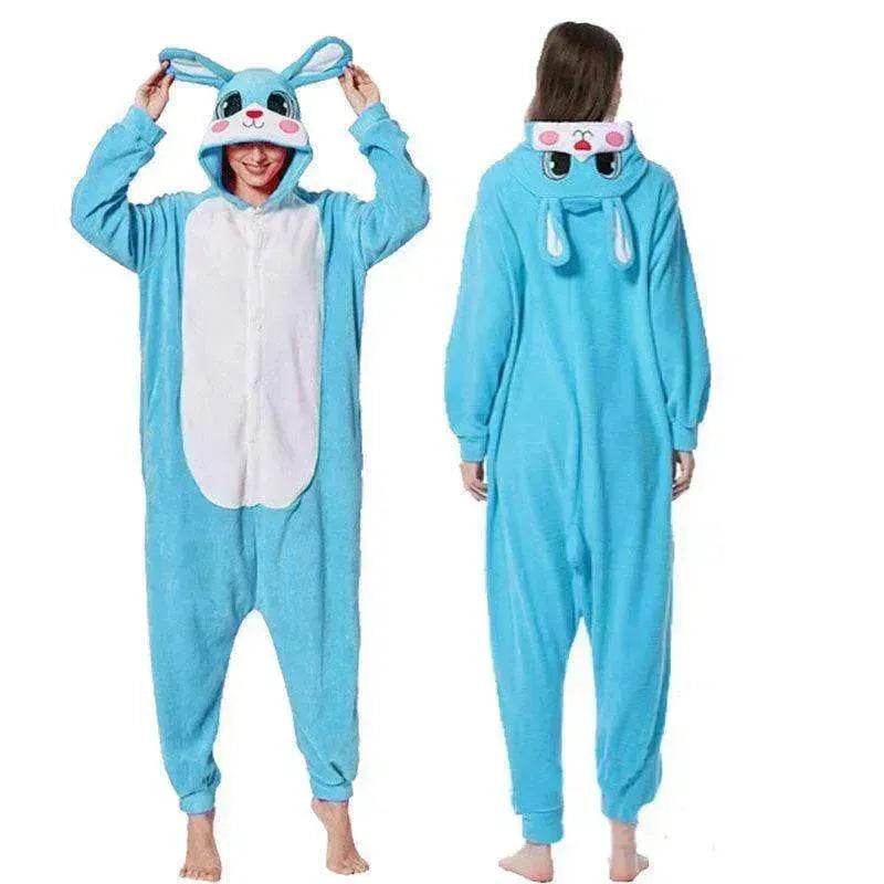 Women's One-piece Cartoon Animal Pajamas - www.Shopthatapp.com #