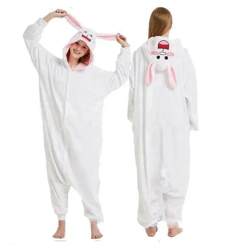 Women's One-piece Cartoon Animal Pajamas - www.Shopthatapp.com #