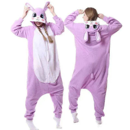 Women's One-piece Cartoon Animal Pajamas - www.Shopthatapp.com #
