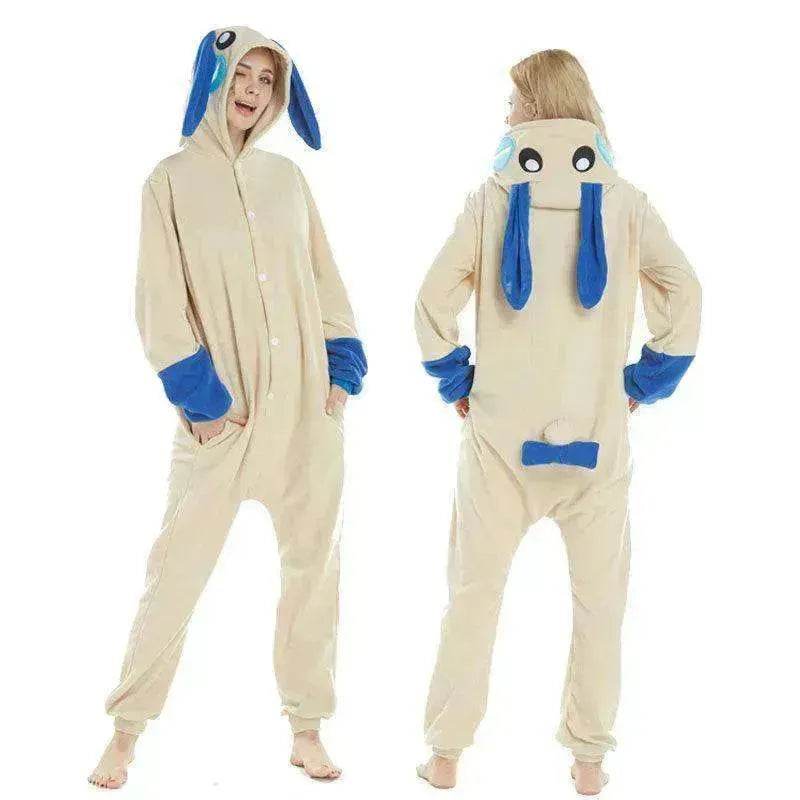 Women's One-piece Cartoon Animal Pajamas - www.Shopthatapp.com #