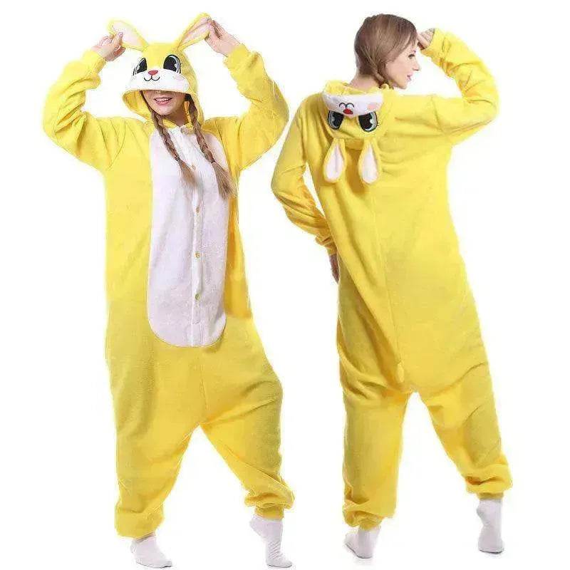 Women's One-piece Cartoon Animal Pajamas - www.Shopthatapp.com #