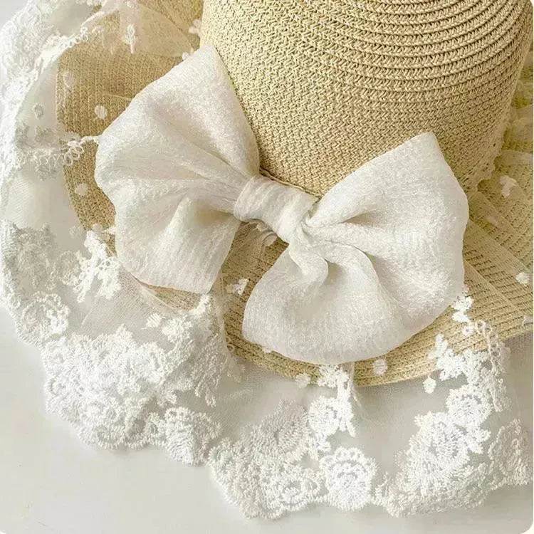 Women's Summer Bowknot Sun Hat - www.Shopthatapp.com #