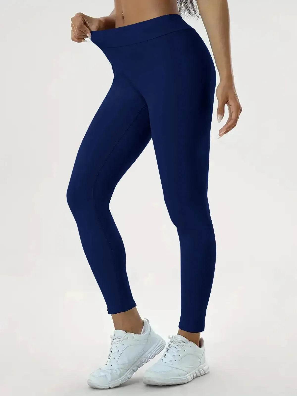 Women's Yoga Pants High Waist Lift High Elastic Tight Fitness Trousers - www.Shopthatapp.com #
