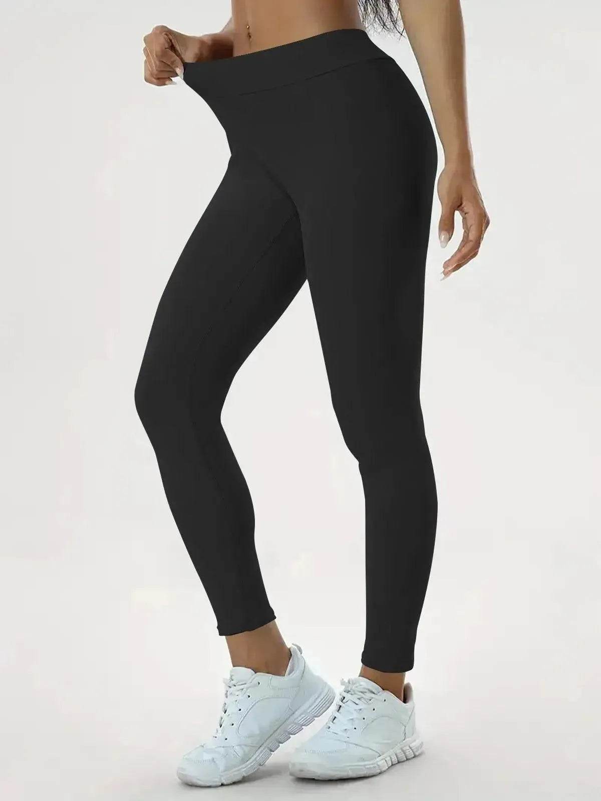 Women's Yoga Pants High Waist Lift High Elastic Tight Fitness Trousers - www.Shopthatapp.com #