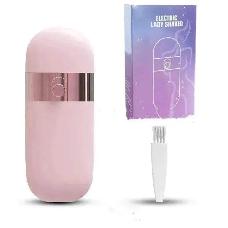 Women's Electric USB Charging & dry battery Double blade body Shaver - www.Shopthatapp.com