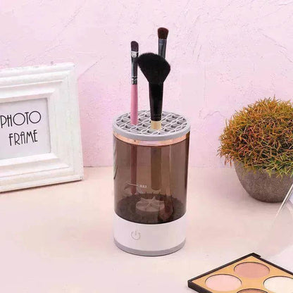 Women's Eye Shadow Brush Cleaning Tool Portable Electric Makeup Brush Cleaner Machine - www.Shopthatapp.com