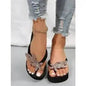 Women's Fashion Cloth Upper Slippers - www.Shopthatapp.com